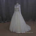 Heavy Beading Pattern Tulle A-Line Bridal Gowns